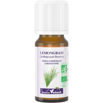 Huile Essentielle Bio Lemongrass Dr Valnet 10 ml