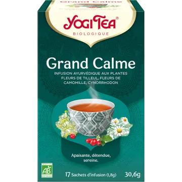 Yogi Tea Grand Calme Infusion Bio 17 sachets