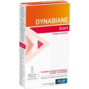 Pileje Dynabiane Start Tyrosine Ginseng Guarana - 30 gélules