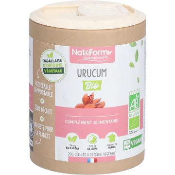 Nat & Form Urucum Bio 200 Gélules
