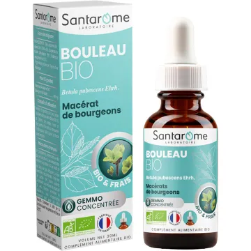 Santarome Macérat de Bourgeons de Bouleau Bio – 30 ml