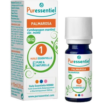 Huile essentielle Palmarosa Bio 10 ml Puressentiel