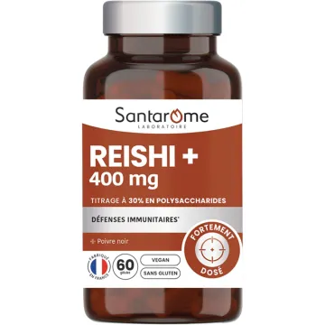 Santarome Reishi 400 - 60 Gélules