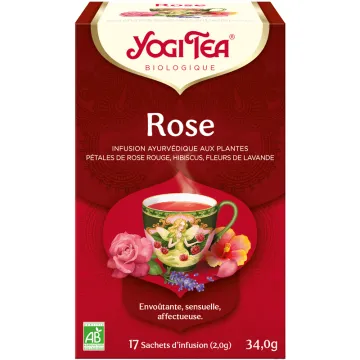 Yogi Tea Rose Infusion Bio 17 sachets