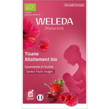 Weleda Tisane d'Allaitement Bio Fruits Rouges 20 Sachets