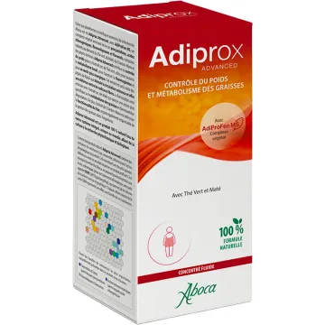 Aboca Adiprox Advanced Concentré Fluide - Complément Alimentaire - Flacon de 325 g