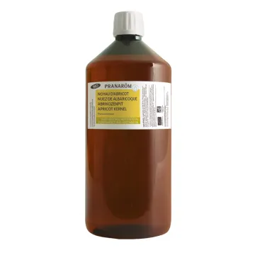 Huile végétale Noyau d'abricot Bio PRANAROM 1 Litre