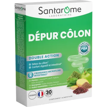 Santarome Dépur Côlon – 30 comprimés