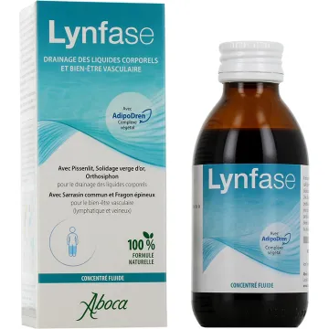 Aboca Lynfase Fitomagra Fluide Concentré - Complément Alimentaire - Flacon de 180 g