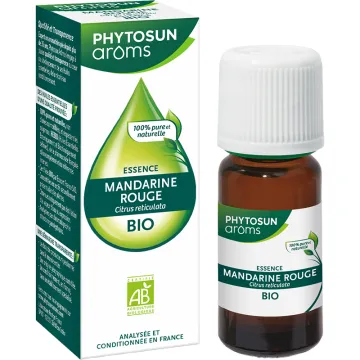 Huile essentielle bio de mandarine rouge – Phytosun Arôms