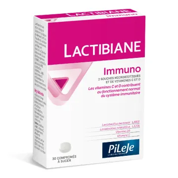 LACTIBIANE IMMUNO 30 comprimés PiLeJe