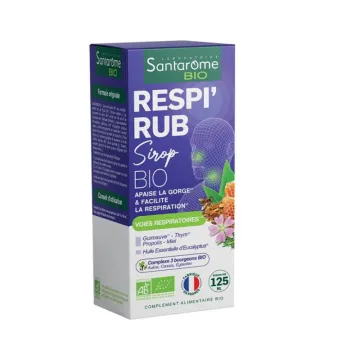 Santarome Bio Sirop Respi'rub 125 ml