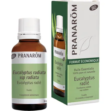 Pranarôm Huile essentielle bio Eucalyptus radié 30 ml