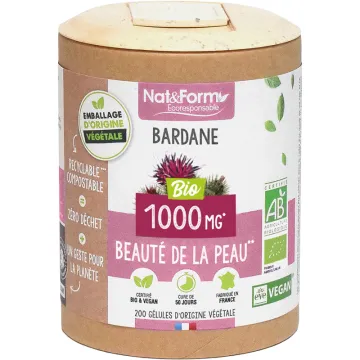Bardane Bio 200 gélules Nat & Form