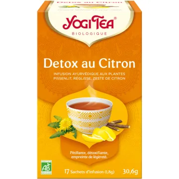 Yogi Tea Detox Citron Infusion Bio 17 sachets