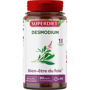 Superdiet Desmodium Bio 40 comprimés