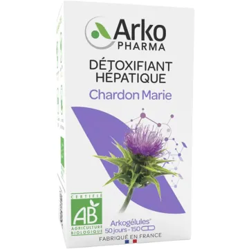 Arkopharma Arkogélules Chardon-Marie Bio 150 gélules