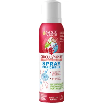 Circulymphe spray fraîcheur jambes légères 100 ml – Santé Verte