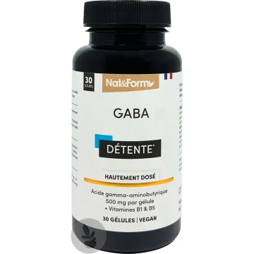 Nat & Form GABA 30 Gélules