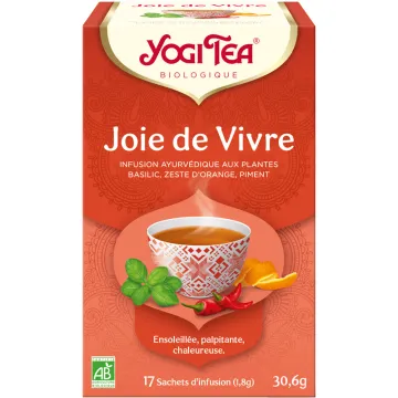 Yogi Tea Joie de Vivre Infusion Bio 17 sachets