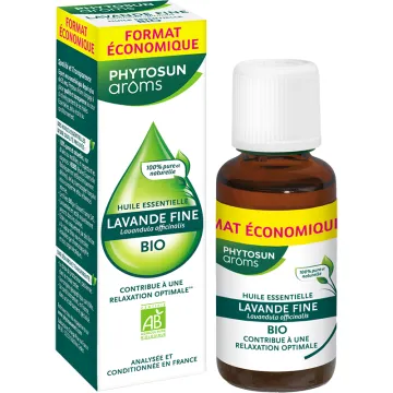 Huile essentielle bio de lavande fine 30 ml – Phytosun Arôms