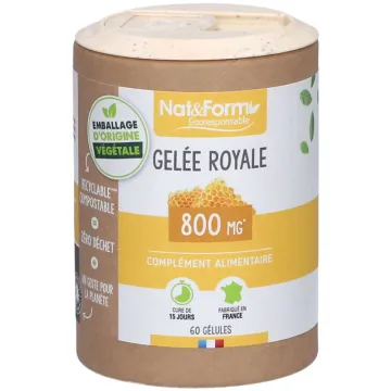 Nat & Form Gelée Royale 60 Gélules