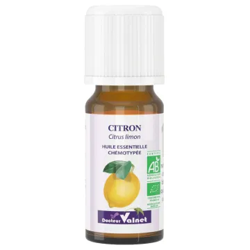 Huile Essentielle Bio Citron Dr Valnet 10 ml