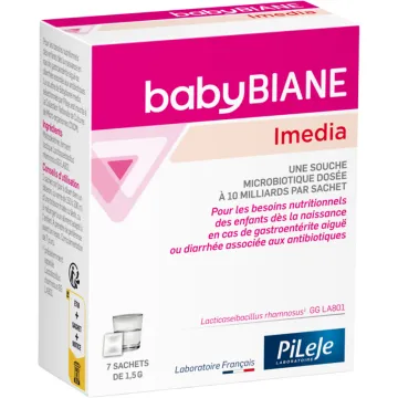 Pileje BabyBiane Imedia ferments lactiques 7 sachets