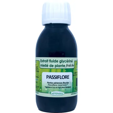 PhytoFrance Extrait Fluide Glycériné de Passiflore Bio 125 ml