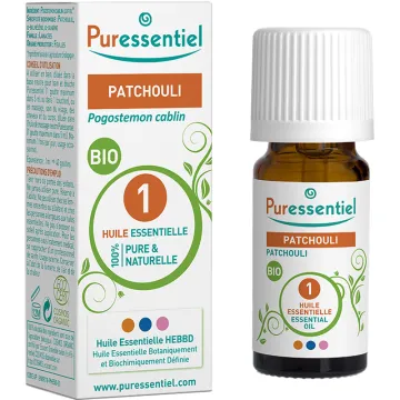 Huile essentielle Patchouli Bio 5 ml Puressentiel