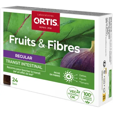 Fruits & Fibres Regular 24 cubes à mâcher Ortis