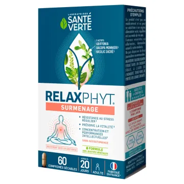 Relaxphyt Surmenage Santé Verte 60 comprimés