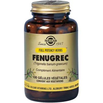 Solgar Fenugrec 100 gélules
