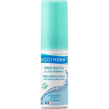 Spray buccal Bio à l'Eau Thermale Menthe 15 ml Buccotherm
