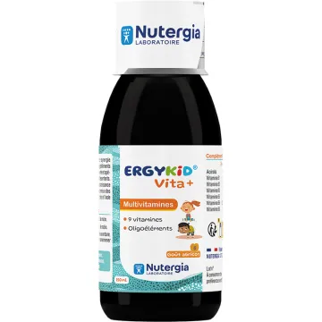 Nutergia Ergykid Vita+ – Multivitamines pour enfant – 150 ml