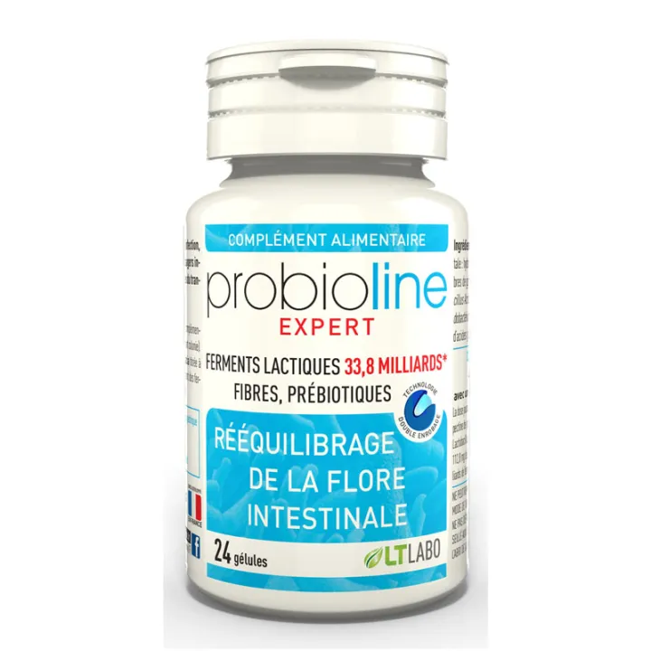 LT Labo Probioline Expert Ferments Lactiques 33,8 Milliards 24 Gélules