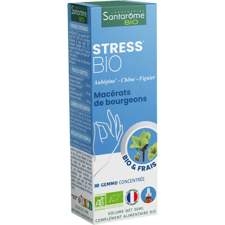 Santarome Complexe de Bourgeons Bio Stress – 30 ml