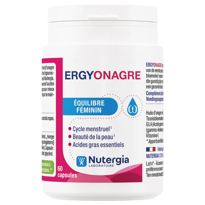 Ergyonagre Nutergia Équilibre Féminin 60 capsules