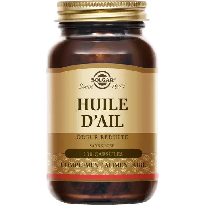 Solgar Huile d’ail 60 capsules