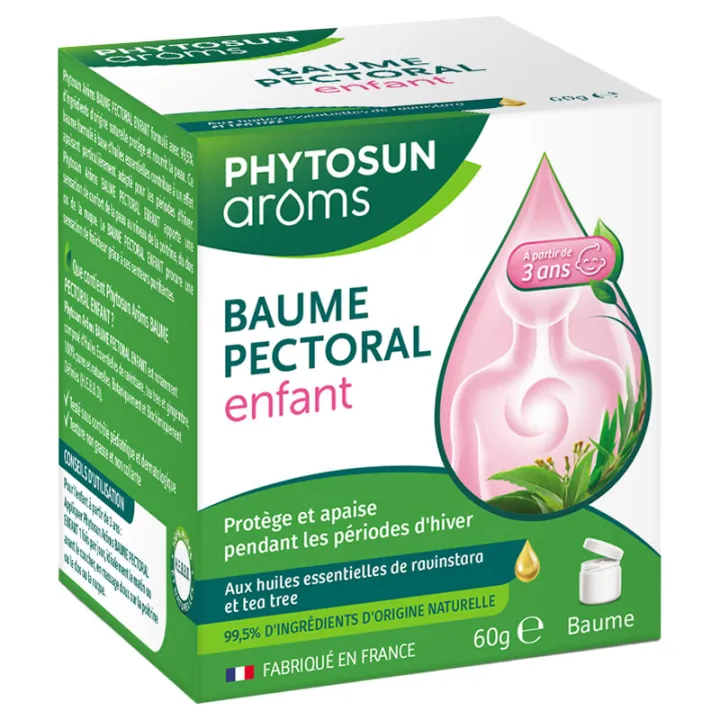 Baume pectoral enfant 60 g – Phytosun Arôms