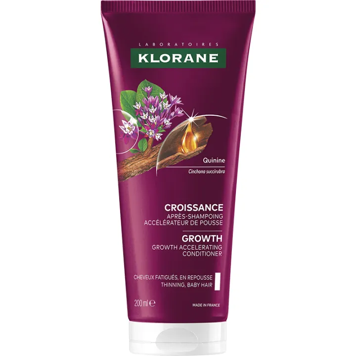Klorane Croissance Après-Shampooing Accélérateur de Pousse 200 ml