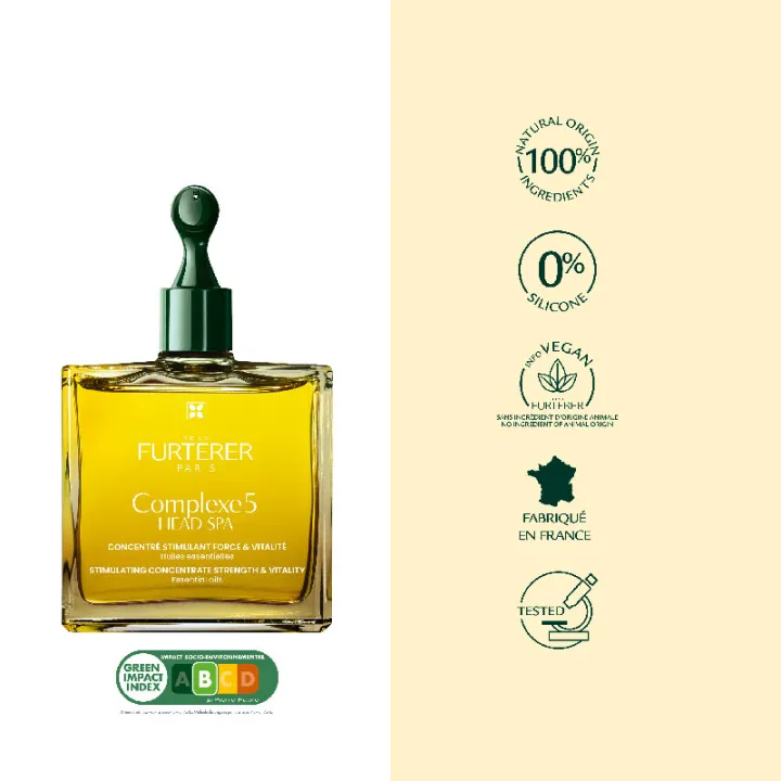 René Furterer Head Spa Complexe 5 Concentré Stimulant Force & Vitalité 50 ml