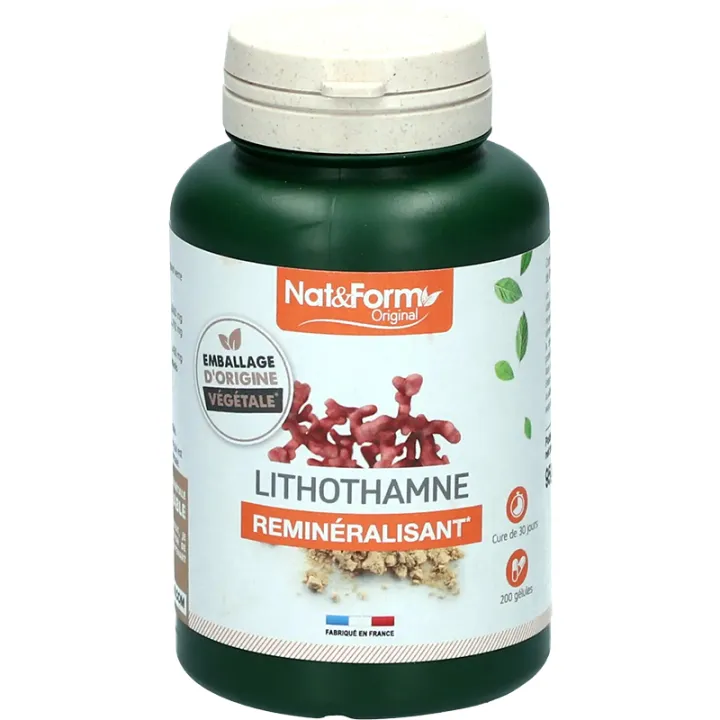 Lithothamne 200 gélules Nat & Form