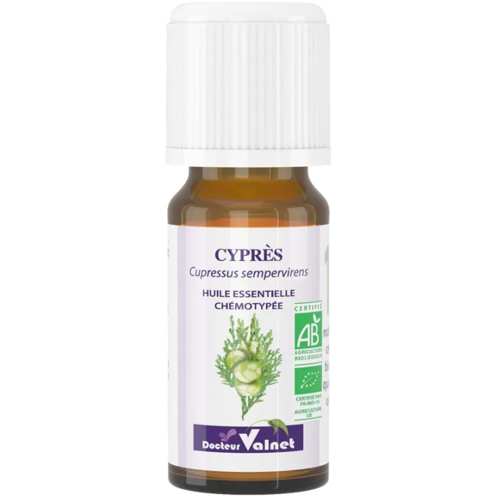 Huile Essentielle Bio Cyprès Dr Valnet 10 ml