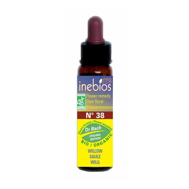 Inebios Fleur de Bach n°38 Willow Saule Bio 10 ml