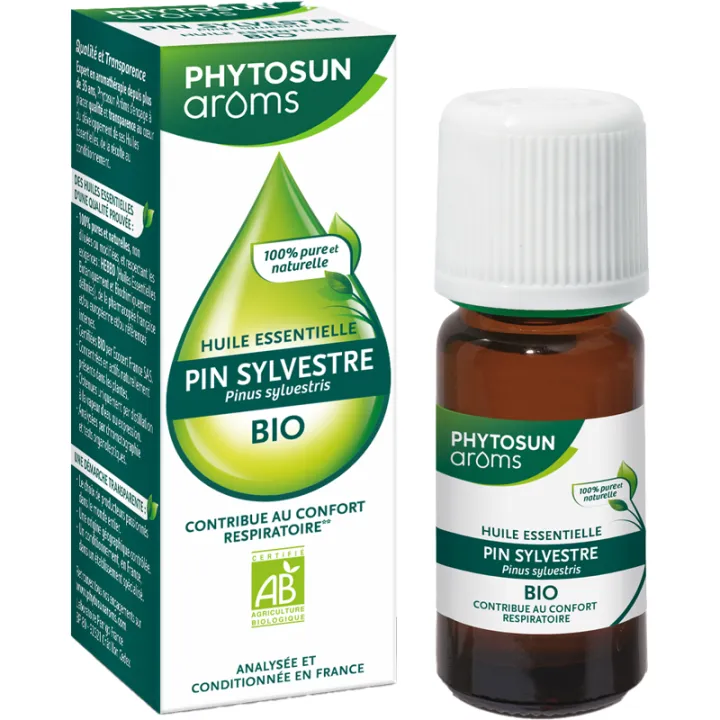 Huile essentielle bio de pin sylvestre – Phytosun Arôms