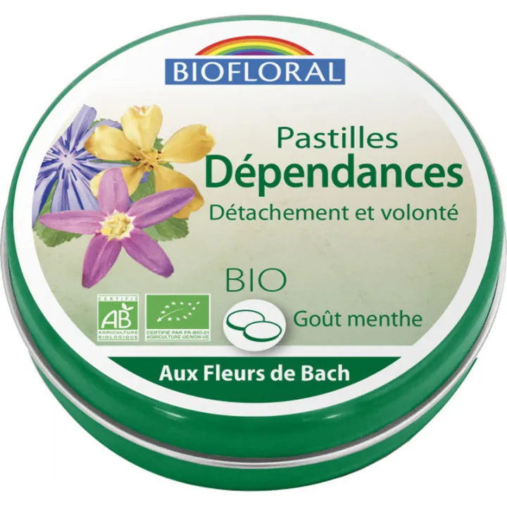 Biofloral Sans Alcool Pastille Dépendances 50g