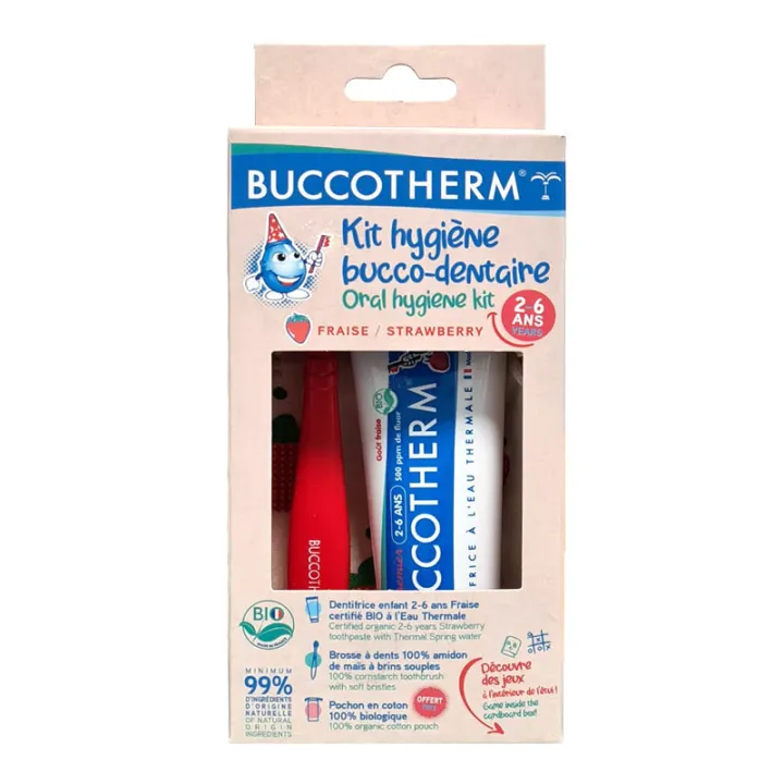 Buccotherm Trousse Enfant 2-6 ans fraise