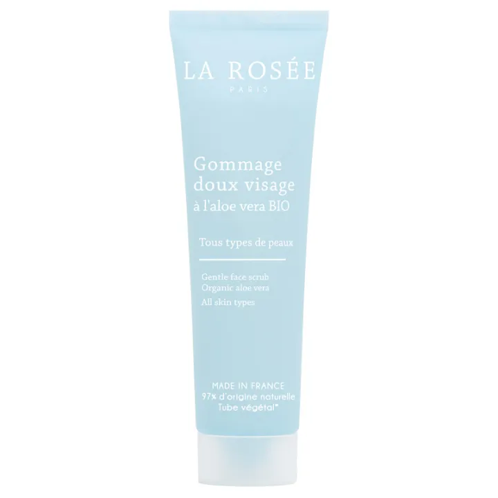 La-Rosée Gommage Doux Visage à l'aloe Vera Bio