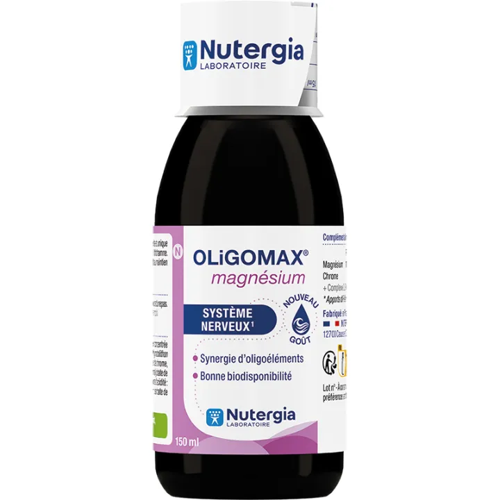 Nutergia Oligomax Magnésium – Équilibre nerveux – 150 ml